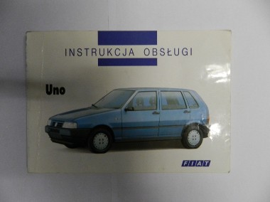 Poradnik. Oryginalna instrukcja obsługi Fiat Uno w j. polskim-1