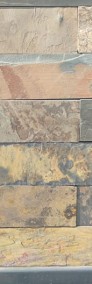 Płytki Łupek California Brick kamień naturalny 30x15x0,8-1,3 cm- Elewacja, Dom-3