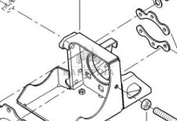 CLAAS Orbis 450 Konsola Przekładni Napędu Głównego CZĘŚCI 0004997501 00 0499 750 1