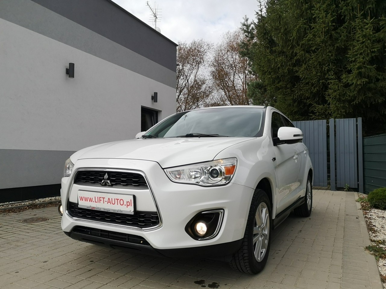 Mitsubishi ASX 1,8 DiD 150KM Klimatronik Tempomat Sensory Isofix ALU 17 Serwisowan