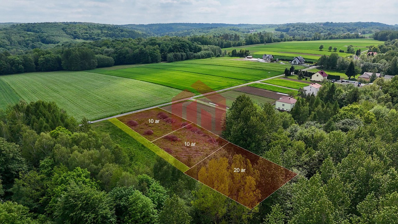 Widokowe działki pod lasem, 20 km od Rzeszowa - Widok 2