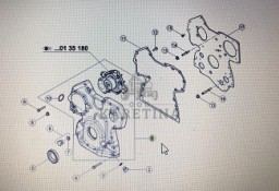 CLAAS 00 1162 415 0/Claas skrzynia korbowa/Claas Arion 510 Hexa 540-510 640-610 Axion 840-810 C