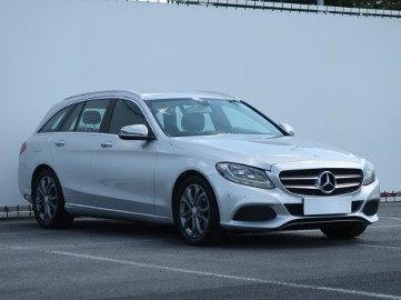 Mercedes-Benz Klasa C W205 , Automat, Skóra, Navi, Klimatronic, Tempomat, Parktronic