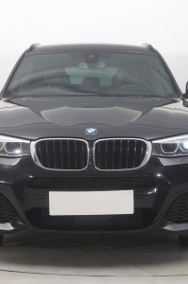 BMW X3 II (F25) , Salon Polska, Serwis ASO, 190 KM, Automat, Skóra, Navi,-2