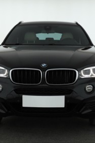 BMW X6 F16 , Salon Polska, Serwis ASO, 259 KM, Automat, Skóra, Navi,-2