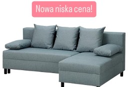 ANGSTA sofa 3 osobowa rozkładana szara jak nowa