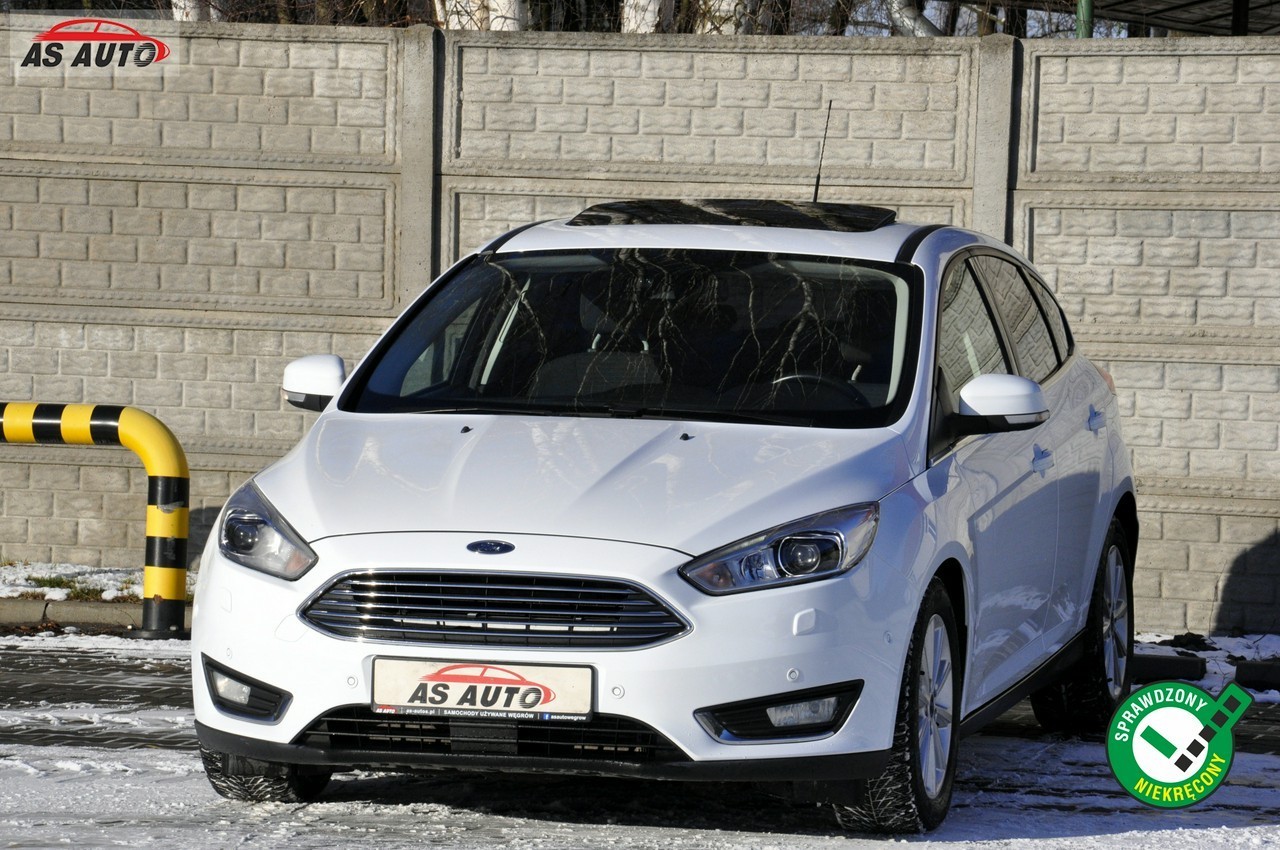 Ford Focus III 2.0 TDCI TitaniumX/Automat/Kamera/Nawigacja/BLIS/PDC/ACC/Alu/Webasto