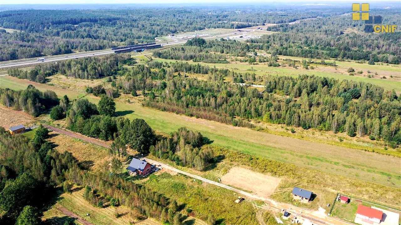 Łysiec - kształtna działka budowlana - Widok 6