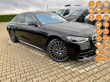 Mercedes-Benz Klasa S W222 SALON PL / VOLL / 4X4 / DYSTRONIC / OŚ SKRĘTNA / AMG / PANORAMA DACH-1
