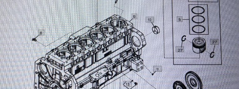 JOHN DEERE 8345R-BLOK CYLINDRÓW-1