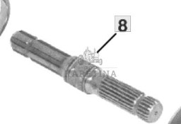 John Deere 8110 8210 8310 8410 Wał Wałek CZĘŚCI R122909