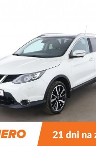 Nissan Qashqai II skóra, panorama, navi, kamera i czujniki parkowania,-2