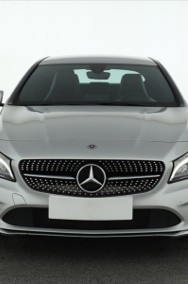 Mercedes-Benz Klasa CLA , Automat, Skóra, Navi, Klimatronic, Tempomat, Parktronic,-2