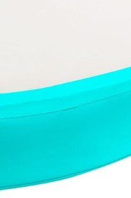 vidaXL Mata gimnastyczna z pompką, 100x100x20 cm, PVC, zielona-2