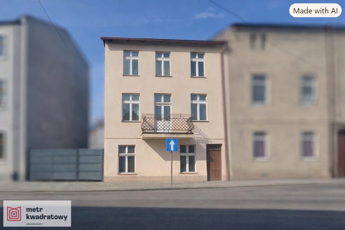 Kamienica w centrum miasta Brodnica
