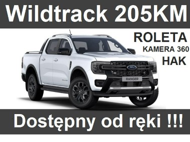 Ford Ranger III Wildtrak 205KM 4x4 Roleta elektr. Kamera 360 Hak 2495 zł Od ręki !-1