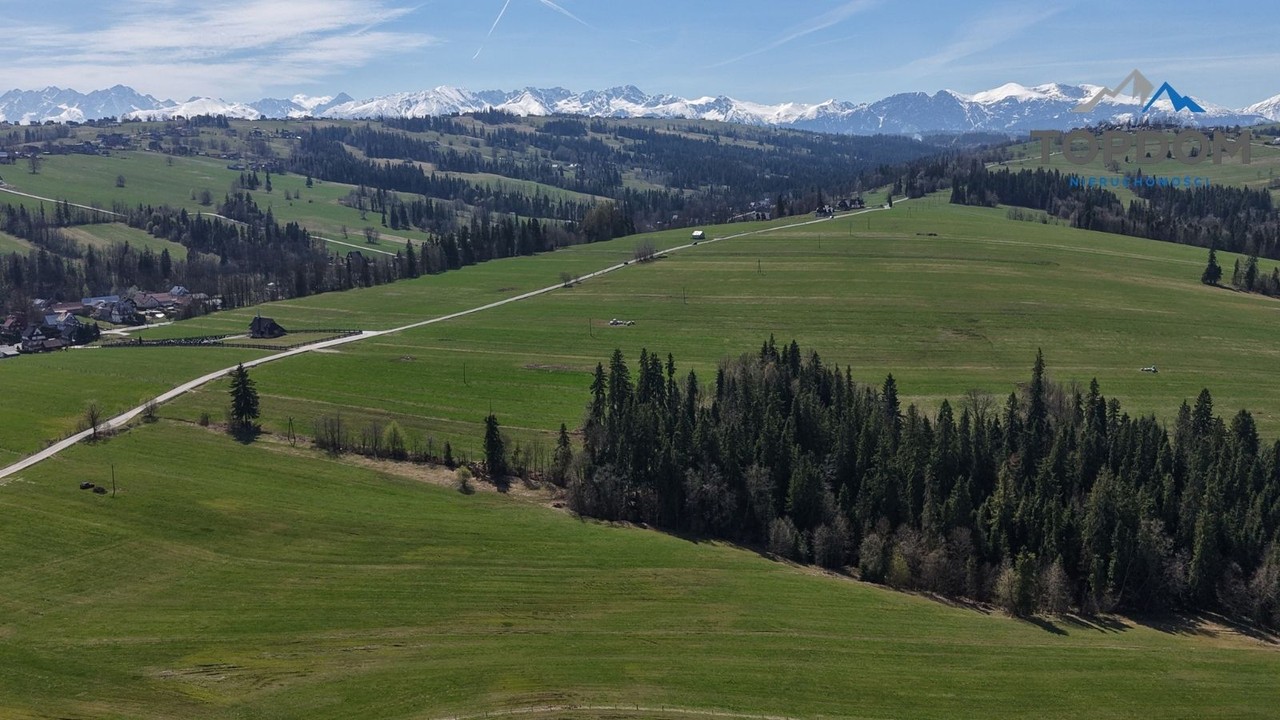 Działka z WZ na pięć domków w pięknej okolicy z widokiem na Tatry - Więcej