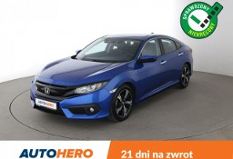 Honda Civic X Navi, klima auto, grzane fotele, kamera i czujniki parkowania