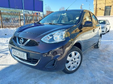 Nissan Micra IV SALON PL 1 wł. Bezwypadkowa przebieg 64 tys. km. Tempomat czujnik-1