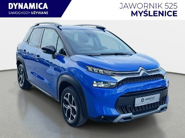 Citroen C3 Aircross Shine Pack 1.2PT 110KM M6 2022 r., salon PL, komplet opon, serwisowa-1