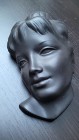 Kolekcjonerska ceramiczna maska relief model Ursula 950 Wormser Terra-Sigillata
