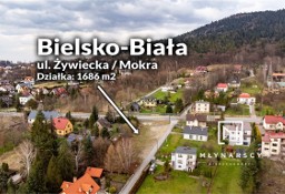 Działka usługowa Bielsko-Biała Mikuszowice Krakowskie