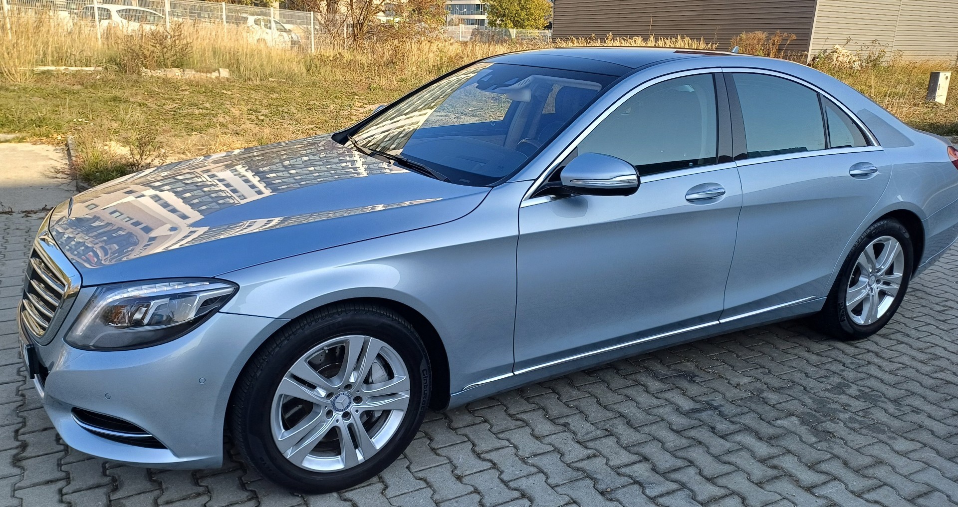 Mercedes-Benz Klasa S W222 400 4Matic+1Wł+SalonPL+Serwis w ASO+DVD+head-up+Rolety