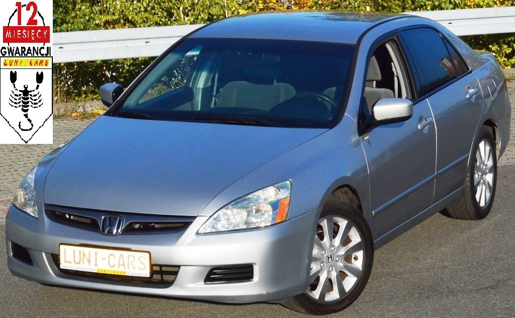 Honda Accord VII / Pojazd Sprzedajemy z Gwarancją ASO na ROK / Zadbany /