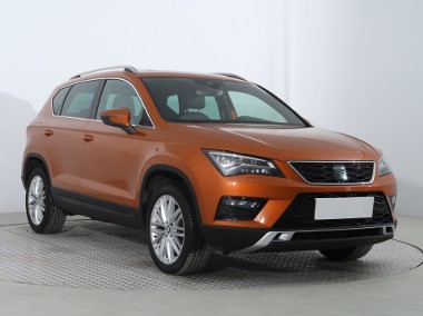 SEAT Ateca , Serwis ASO, Automat, Skóra, Klimatronic, Tempomat,-1