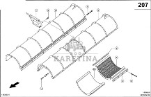 Claas Lexion 600 PŁASZCZ ODDZIELANIA 0007958830 (Płaszcz oddzielania)