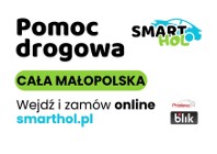 Pomoc Drogowa / Smarthol/ Cała Małopolska /Zamów Online / Holowanie 24/7
