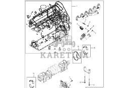 John Deere 9470RX - Zestaw remontowy silnika DZ112021 (Silnik)