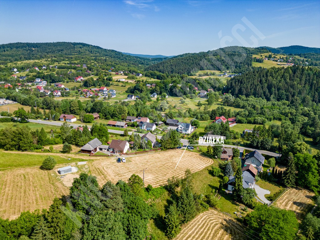 Działka mieszkaniowo-usługowa 2850 m² – Stryszawa - Widok 5