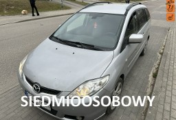 Mazda 5 I 7 miejsc, klimatronik, tempomat, hak, mocny silnik 143KM