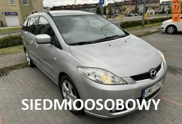 Mazda 5 I 7 miejsc, klimatronik, tempomat, hak, mocny silnik 143KM