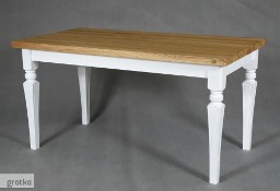 stół dębowy Floriano, styl angielski, lite drewno