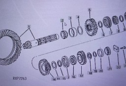 John Deere AR75848/pierścień wewnątrzny/John Deere 4555/4755/4955 Nr części AR75848