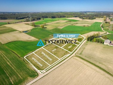 Działki budowlano-usługowe Nowa Wieś Kościerska-1