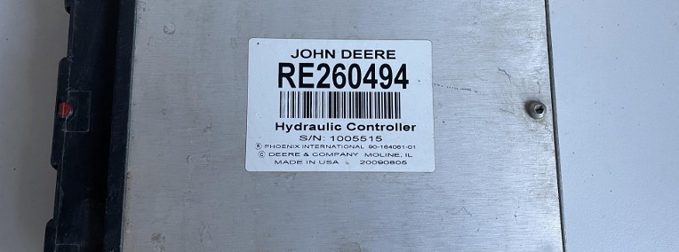 John Deere 8270R - moduł sterownik hydrauliki RE260494-1