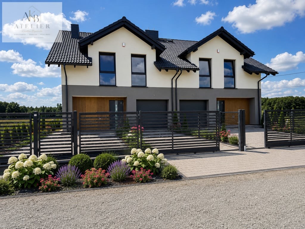 Nowoczesny dom bliźniaczy 146 m² | 6 pokoi | Klimatyzacja | Gdańsk Kokoszki