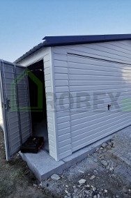 Garaż akrylowy z wiatą biały, grafit garaż premium garaże na wymiar garaż do 35m-2