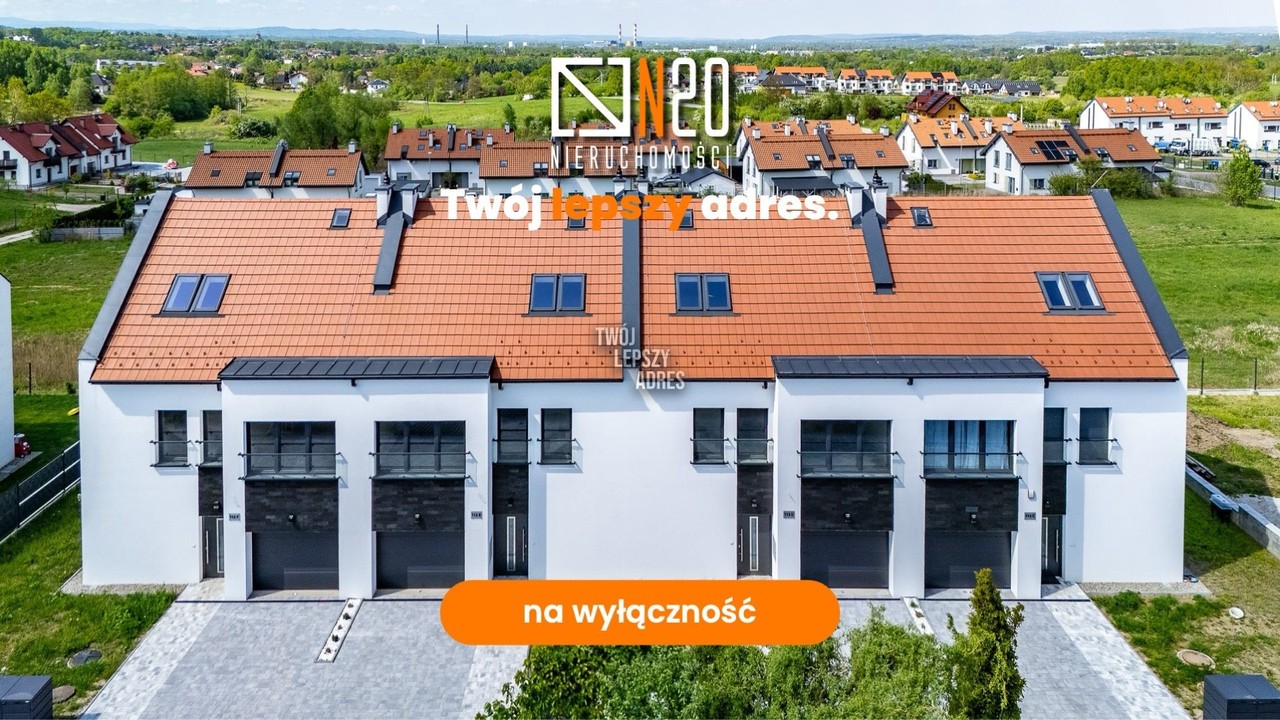 NOWOCZESNE DOMY W ZABUDOWIE SZEREGOWEJ – SIDZINA
