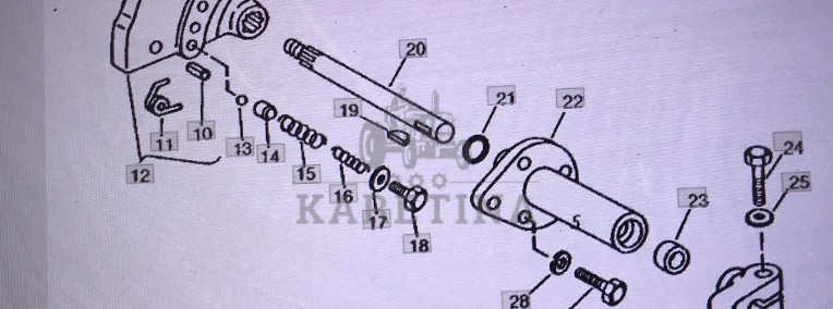 John Deere R62818/ramię/John Deere 4555/4755/4955-1