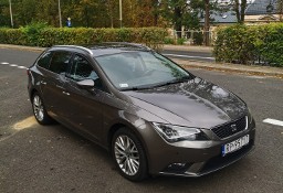 SEAT Leon III Seat Leon 1.6 TDI 2015r 110 koni, DSG, panorama, ful LED, alcantara