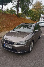 Seat Leon 1.6 TDI 2015r 110 koni, DSG, panorama, ful LED, alcantara-2