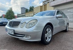 Mercedes-Benz Klasa E W211 E240, Avandgarde, gaz z 2020 roku, 2 x koła!