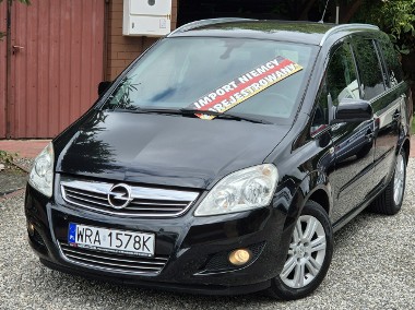 Opel Zafira B 2010r, 1.8B, Cosmo, Półskóra, Navi, Półskóra, 227tyś, Piękna-1