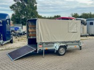 Inna Przyczepa do przewozu żywych zwierząt 750 kg z plandeką, wentylacją