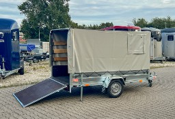 Inna Przyczepa do przewozu żywych zwierząt 750 kg z plandeką, wentylacją