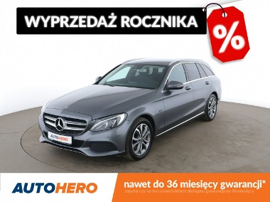 Mercedes-Benz Klasa C W205 C350e PHEV Automat Avantgarde Klima Navi Tempomat Grzane Fotele Kame-1